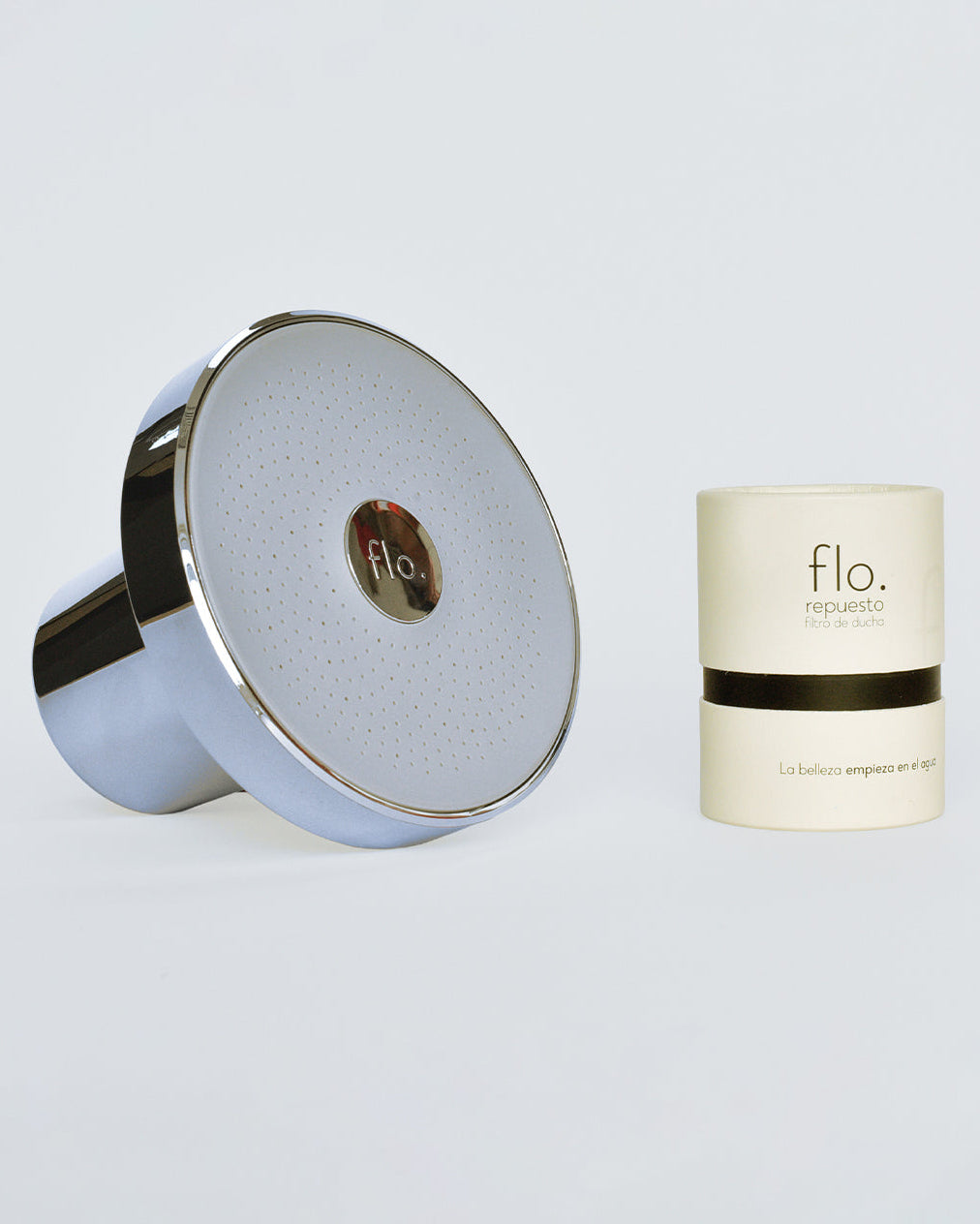 Pack Ducha Fija + Repuesto flo.