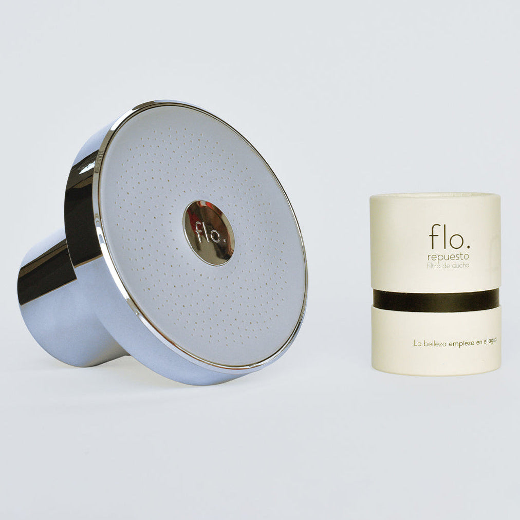 Pack Ducha Fija + Repuesto flo.